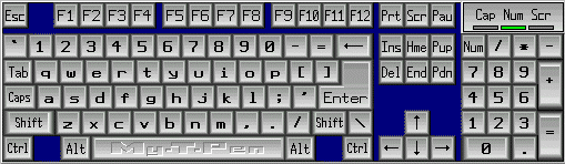 IMG onscreen keyboard Logo